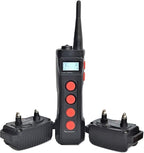 1100 Yard Remote Dog Training Shock Collar with Auto Anti Bark & Waterproof Collar (2-Dog Kit)