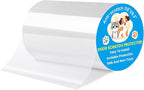 Door Protector from Dog Scratching, Cat Scratch Protector 8.3" x 118" Self-Adhesive Single Side Door Frame Furniture Protectors from Cats Dogs Scratch, Clear (118 X 8.2 INCH)