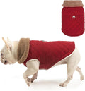 BEAUTYZOO Winter Dog Vest Coat with Harness Built in, Warm Puppy Jacket for Small Medium Dogs, Lightweight Cold Weather Small Dog Coat, Fleece Puffer Vest Windproof Snowproof Pet Clothes, Rose Pink L