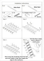 SHENGOCASE Solid Wood Wall Leaning Cat Ladder for Indoor Cats and Small Medium Dog, Stair Step for Window Bed, Wall Climbing Furniture (47.2")