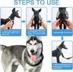 CBBPET Dog Prong Collar, Adjustable Dog Training Collar with Quick Release Buckle for Small Medium Large Dogs