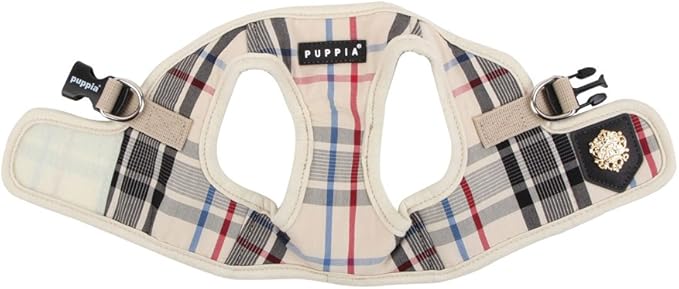 Puppia Authentic Junior Harness B, Medium, Beige