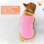 KYEESE 2Pack Dog Cooling Shirt, Breathable Dog Shirt for Small Dogs, Sun Protection Dogs Cooling Vest Tank Top, Lightweight Soft Sleeveless Summer Puppy Clothes, Pink+Grey, S