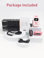 No Shock Dog Training Collar, Beep and Vibrating Dog Collar with Remote 2800Ft, Vibration Collar for Small Medium Large Dogs - No Prongs