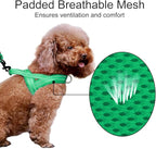 Plutus Pet No Pull Dog Harness with Breathable Mesh Padded, Adjustable Reflective Escape Proof Dog Harness, Quick Fit Dog Vest Harness for Small Medium Large Dogs(L, Green)