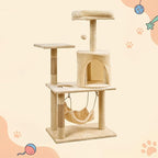 Multi-Tier cat Tree with a nest (Large-A)