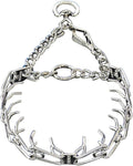 Herm Sprenger Chrome Plated Steel Training Prong Collar with Quick Release Snap for Dogs (23in (58cm) x 3.2mm)