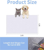 3.6 Feet Cat Carpet Protector, Non-Slip Carpet Protector for Pets, Carpet Scratch Stopper from Scratching Carpet at Doorway