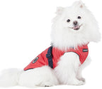 Puppia Authentic Mountaineer II Winter Vest, Medium, Red