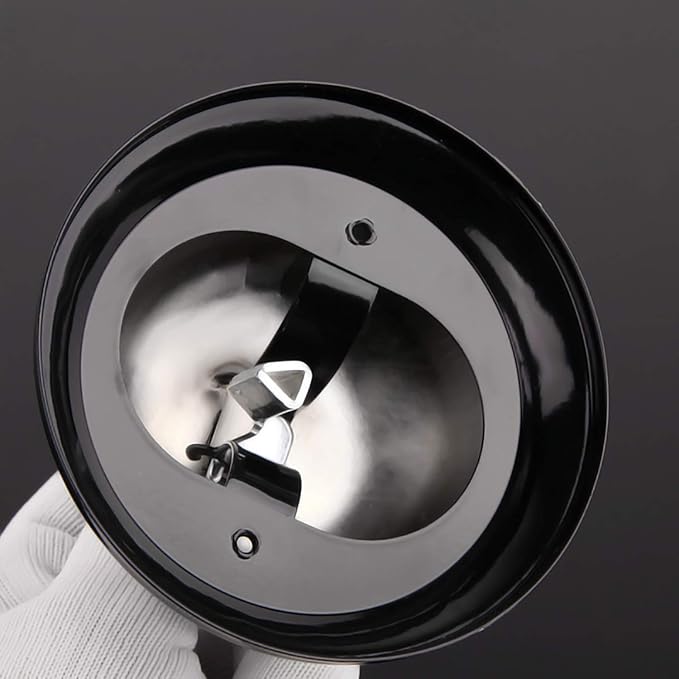 Call Bell 2 Packs 3.3 Inch Diameter with Metal Anti-Rust Construction, Desk Bell for Hotels, Schools, Restaurants, Reception Areas, Hospitals, Warehouses(Silver)