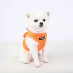 Puppia Neon Soft Vest Harness B, X-Large, Orange