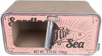 Sardine Cardboard Cat Scratcher, 60 x 30 x 30 cm, Pink