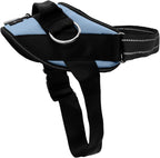 ShawnCo Essential Dog Harness, No-Pull Pet Vest with 3 Leash Clips, No Choke, Reflective, Adjustable and Padded, for Easy Walking and Training for Small, Medium and Large Dogs (Moonglow, S)