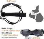 Petleso Dog Goggles Medium Breed, Dog Sunglasses for Medium Dogs Eye Protection Windproof, Black