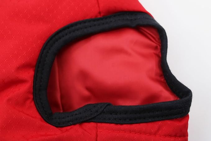 Small Dog Coats Warm Winter Dogs Jacket Pet Jackets Puppy Cold Weather Coat Pet Clothes for Small Dogs, Red, X-Large