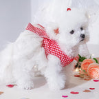 Furbabycare® Elegant Sweet Fashion Puppy Dog Blingbling Princess Skirt Pet Dog Lace Cake Camisole Tutu Dress I-red X-Small