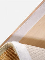 SHENGOCASE 4-Pack 10" x 19.7" Sisal Cat Scratching Mat Pad with Hook & Loop Tapes for Wall Couch, Window Perch, Cat Wall Furniture Shelve