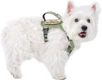 Tactical Dog Harness for Small Dog - Reflective Puppy Pet Vest No Pull Military Service Dog Vest with Vertical Handle XS Dog Harness for Outdoor Training