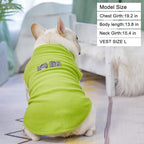 BEAUTYZOO Dog Fleece Vest Sweater Winter Jacket for Small and Medium Large Dogs with D-Ring Leash Cold Weather Coat Hoodie for XS S M Dogs Boy or Girls
