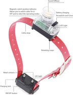 Hunting Dog Training Collar - Exclusive Hawk Sound Beeper & LED Beacon, Dual E-Collars with Training & Tracking,1 Mile Long Range, Waterproof & Rechargeable, Locating/Tone/Vibration/Shock