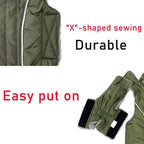 Fleece Dog Hoodie for Small Dogs Super Warm Puppy Jacket for Cold Winter Dog Coats,Green S