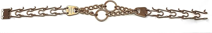 Herm Sprenger Curogan Prong Dog Training Collar Ultra-Plus Pet Pinch Collar Hypoallergenic Nickel Free No-Pull Collar for Dogs Made in Germany 2.25mm x 16in Small