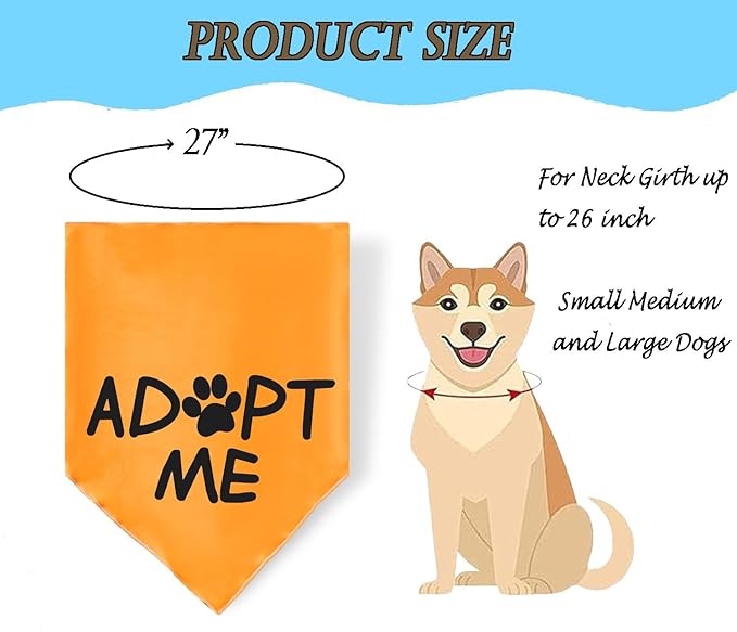 8 Pack Adopt Me Bandanas for Dogs