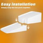 Pet Feeder Ramp Compatible with Petlibro One RFID Feeder, 4 Inch Elevated Incline Stand to Prevent Food Jams, Made Stabilizing Base Food Dispensing Aid