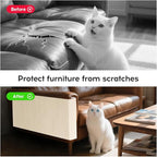2PCS 39.3" x 15.7" Cat Scratching Mat,DIY Climb Cat Scratcher for Furniture Couch Protector, Covering Cat Scratching Posts for Indoor Cats, Replacement Pads,Trimmable Self-Adhesive Carpet