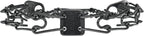 Herm Sprenger Black Stainless Steel Dog Prong Collar with Easy On Assembly Chain Professional Training Pinch Collar for Small Medium Large Dogs Made in Germany (17in X 2.25mm (Neck Size up to 13in))