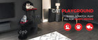 Gothic Cat Tree Tower 44.5" - Spooky Cat Condo with Throne Bed, Hanging Bat, Sisal Scratching Posts & Multi - Level Platforms, Elegant Black Cat Furniture for Indoor Cats