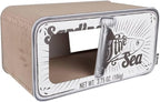 Sardine Cardboard Cat Scratcher, 60 x 30 x 30 cm, White