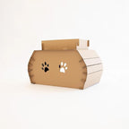 Carlson Cat Camper with Scratching Pad, Includes One Cat Door, Three Paw Windows, and One Cat Scratching Pad