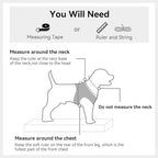 Joytale Small Dog Harness, Breathable Mesh Step-in Vest, Reflective Soft Padded Harnesses for Small and Medium Dogs, Black, L
