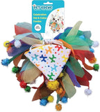 Pet Krewe Dog Clown Costume Happy Birthday Hat & Collar Outfit | 1st Bday Party, National Cat Day, Photo Shoots & Celebrations | Doggie & Puppy Clothes | Ideal Gift for Small, Medium & Large Pets