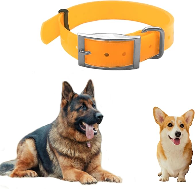 5 PCS Dog Collar Strap for Garmin T20, TT25, T5, TT10, TT15, DC50 Collars - 1 Inch Replacement Strap for Training, GPS Collars Receivers