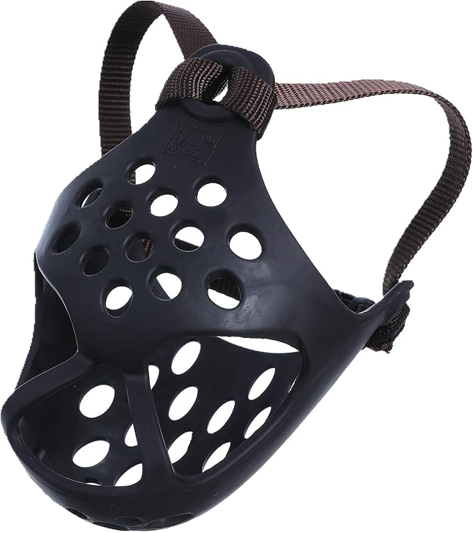 Short Snout Dog Muzzles,Soft Silicone Adjustable Breathable Bulldog Muzzle for Biting Chewing Barking Training,Ideal for Flat-Faced Dogs (Black, Small/10-13"(Pack of 1))