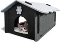 Lukamoo® Cute Cat House (Ashen Phantom, Large)