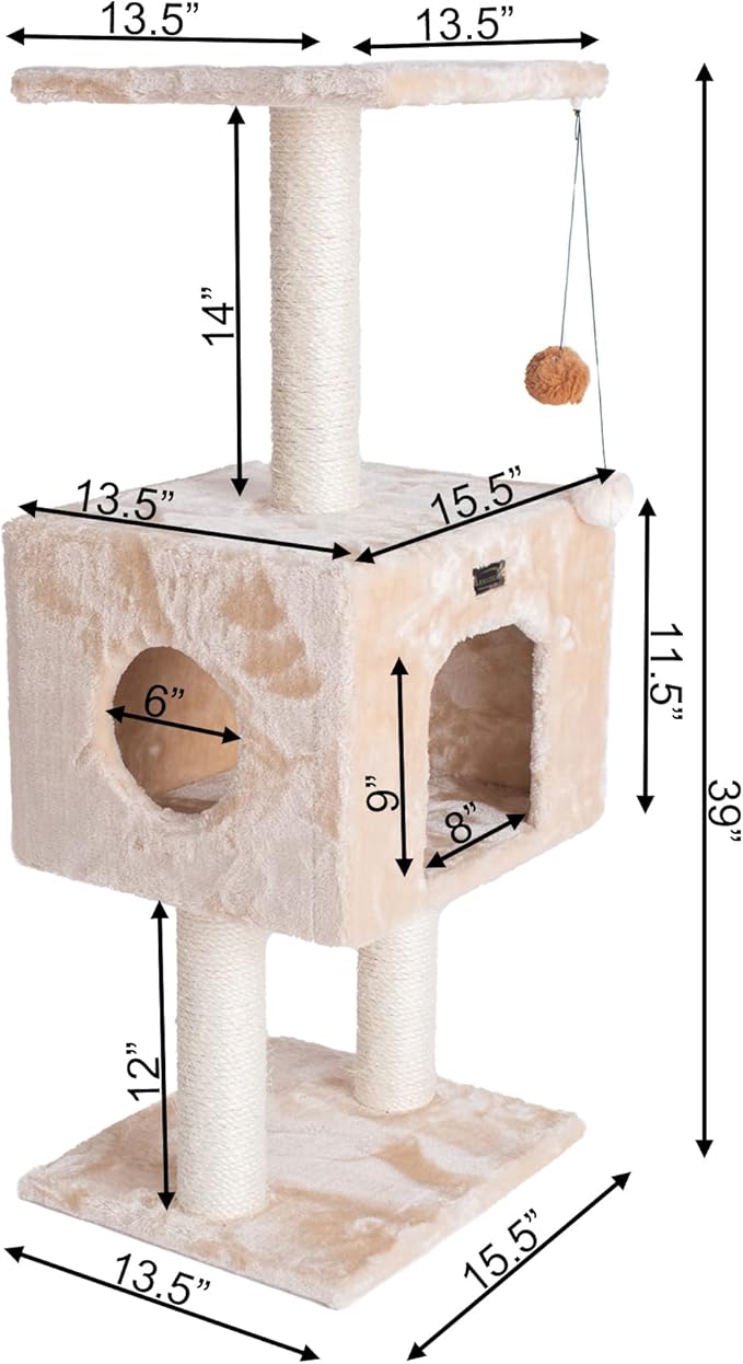 Armarkat Cat Tree Model A4201, Beige
