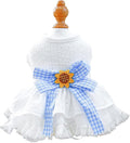Furbabycare® Elegant Sweet Fashion Puppy Dog Blingbling Princess Skirt Pet Dog Lace Cake Camisole Tutu Dress K-White X-Small