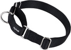 Hyhug Martingale Collar for Dogs Extra Large Black |Escape - Proof Heavy Duty Nylon Durable No Pull, Ideal for Training & Daily Walks
