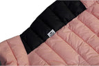 Warm Dog Coat, 4 Legs Covered Waterproof Windproof Reflective Vest, Zippered Adjustable Outdoor Snow Jacket for Small Medium Large Dogs, Lotus Pink M
