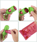 Dog Poop Bag 26 Rolls (390 Counts), Biodegradable Dog Waste Bags With 1 Free Dispenser, Eco-Friendly Leak Proof Pet Waste Disposal Refill Bags (Scented)