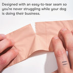 Wild One Dog Poop Bags, 180 Leak Proof Bags Made From Cornstarch, Eco-Friendly, Unscented, Blush Color