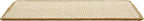 SAFAVIEH Cat Scratch Mat Pad Collection, 9" x 14", Beige, Sisal & Jute Boucle Weave, Velcro & Slip Resistant Backing