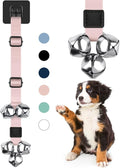 COOYOO Dog Doorbells, Adjustable Potty Training Dog Bells, Upgraded for Training Your Puppy The Easy Way, Premium Quality Housetraining Hanging Bell-5 Extra Large Loud 1.5 DoorBells