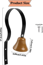 Dog Bell for Door Potty Training,Doorbell for Dog Housetraining Antique Door Bell Shopkeepers Bell Wall Mounted Metal Alarm System Dog Bells for Ring to Go Outside Traditional Doorbell Shop Doorbell