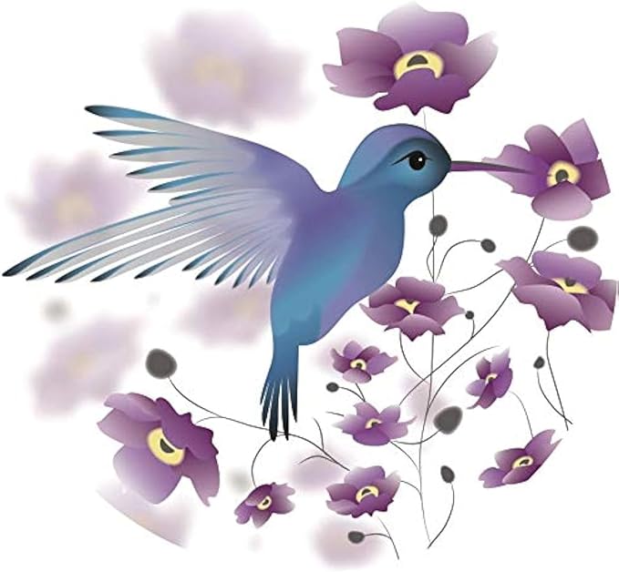Screen Door Magnets Double Sided – Keep People, Kids, and Dogs from Running into a Screen Door. Saver - Robbins Aria Hummingbird