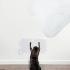 The Original LAMINET Deluxe Cat Wall Scratch Shield - Protect Your Walls with Our Deluxe Heavy-Duty Flexible Cat Scratch Shield - (32L x 16W - INCHES)