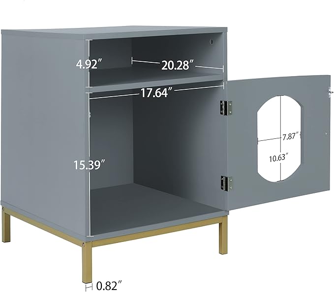 Cat House, Modern Natural Style Cat Hidewawy for Indoor